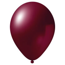 Reclameballonnen (85/95)-metallic-burgundy