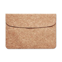 KELLY Laptopcover van kurk beige