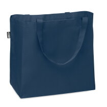 FAMA Grote 600D RPET boodschappentas blauw