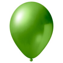 Reclameballonnen (90/100)-metallic-middengroen