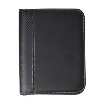 PU documentenmap Therese zwart