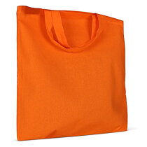 Schoudertas OEKO-TEX® gekleurd kort 140g/m² 38x42 cm