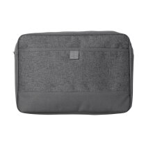 Polycanvas (600D) laptophoes Leander grijs