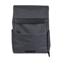 600D polyester canvas 15 inch laptop rugzak Dennis zwart