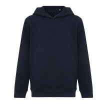 Iqoniq Yengo kids recycled katoen hoodie met steekzakken