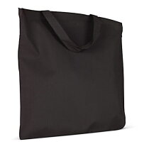 Schoudertas OEKO-TEX® gekleurd kort 140g/m² 38x42 cm