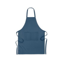 RUPIAR COLOUR Schort organisch katoen blauw