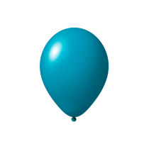 Reclameballonnen (85/95)-turquoise - kleine oplage