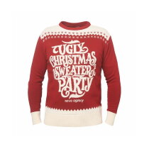 Gepersonaliseerde kersttrui van acryl 4XL