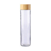 Glazen drinkfles 500 ml Clarence bruin