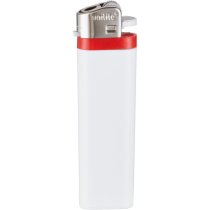 Witte wegwerpaansteker met gekleurde band