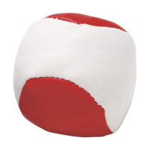 Kunstlederen jongleerbal Heidi rood