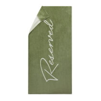 Vinga Lounge stoel handdoek, groen