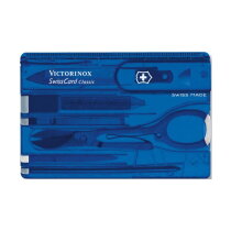 Nylon Victorinox Swisscard Classic multitool blauw
