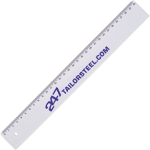 Liniaal 300 mm met schaal