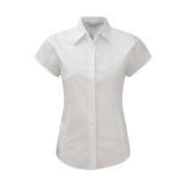 Fitted Short Sleeve Blouse