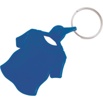 Kunststof sleutelhanger T-shirt