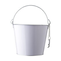 IJzeren en aluminium ijsemmer Corey wit