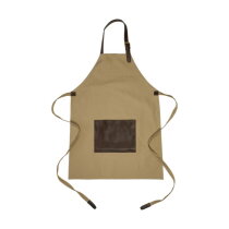 Canvas schort (450 g/m²) Maria beige