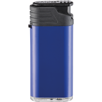 Brede elektronische Jetflame aansteker met zwarte kap navulbaar