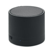 GEMA Gerecycled PU  luidspreker zwart