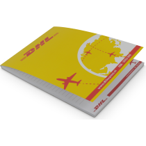 A4 notitieblokje eco, 100 vel met omslag