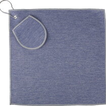 rPET golfhanddoek Idris kobaltblauw