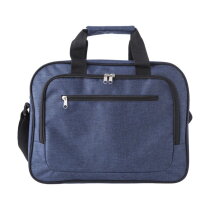 Polyester (300D) laptop tas Isolde blauw