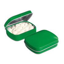 Mini scharnierblikje vorm mints appelgroen