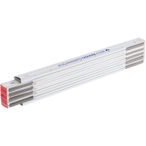 Duimstok 2 meter van hout geijkt volgens EG ijknorm klasse 11