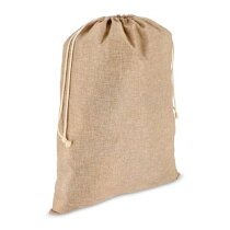 Jute-stijl geschenkzak 50x70cm