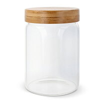 Canister glas & bamboe 900ml
