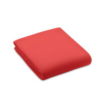 BOGGDA RPET fleece deken 130gr/m² rood