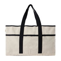 VINGA Volonne AWARE&trade; recycled canvas strandtas