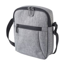 Polyester schoudertas Caden grijs