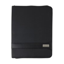 A4 PVC documentenmap met rits Byron zwart