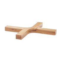 MOMBA Opvouwbare bamboe onderzetter hout