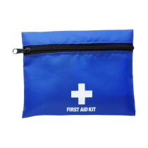 Nylon (210D) EHBO-set Rosalina kobaltblauw