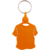 Kunststof sleutelhanger T-shirt