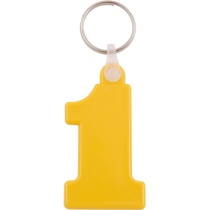 Kunststof sleutelhanger Nr. 1