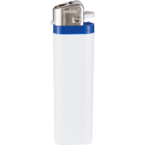 Witte wegwerpaansteker met gekleurde band