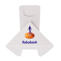 Delta papieren hoekpaperclip