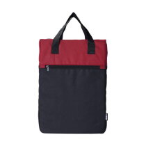 rPET polyester (600D) rugzak Olive rood