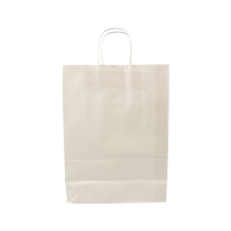Papieren tas A4 Budget Wit