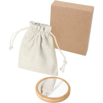 Lustre spiegel van bamboe