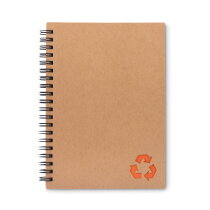 STONEBOOK Notitieboekje met ringband oranje
