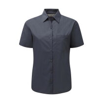 Short Sleeve Poplin Blouse