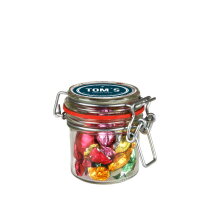 Weckglas gevuld met snoep bedrukken