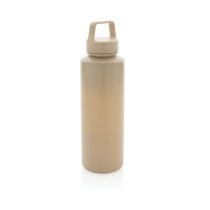 RCS recycled PP waterfles met handvat bruin