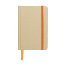 Gerecycled papieren notitieboek (A6) John oranje